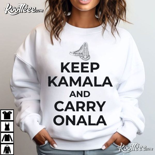 Kamala Harris Keep Kamala And Carry Onala Saturday Night Live T-Shirt