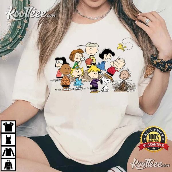 Peanuts Characters Gift For Fan T-Shirt