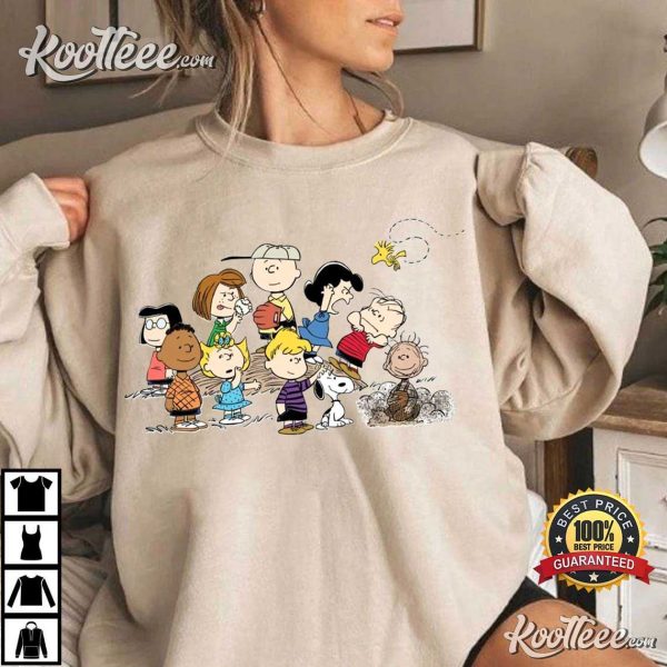 Peanuts Characters Gift For Fan T-Shirt