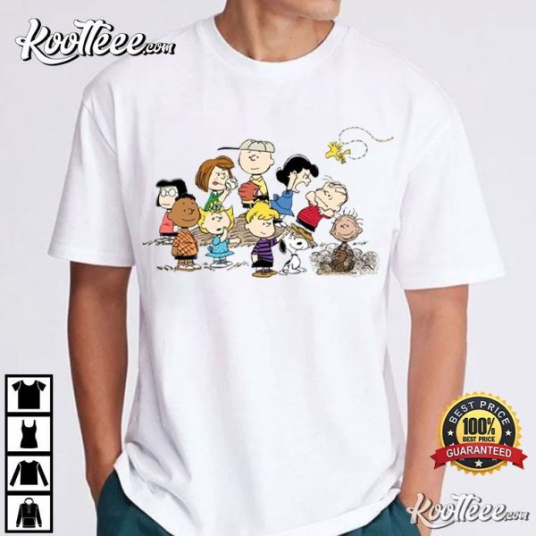 Peanuts Characters Gift For Fan T-Shirt