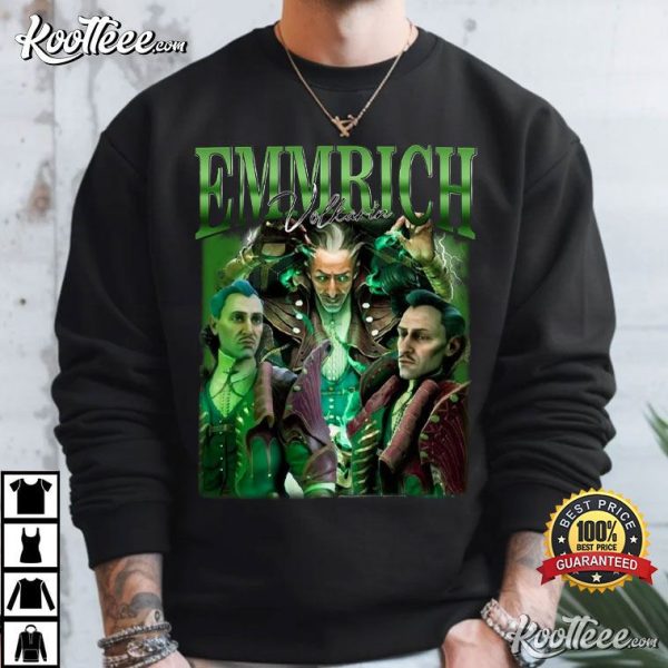 Emmrich Volkarin Dragon Age Gamer Bootleg T-Shirt