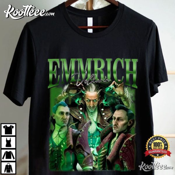 Emmrich Volkarin Dragon Age Gamer Bootleg T-Shirt