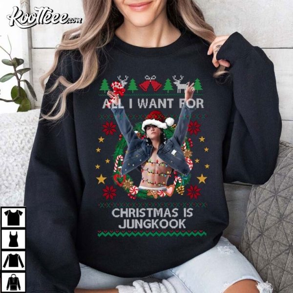 All I Want For Christmas Is Jungkook T-Shirt