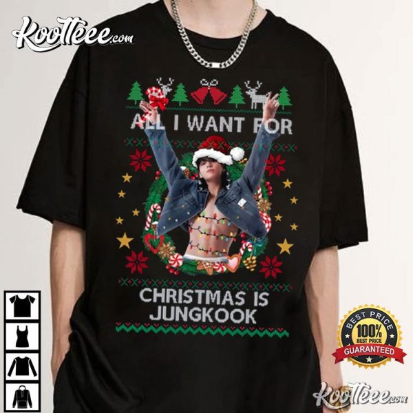 All I Want For Christmas Is Jungkook T-Shirt