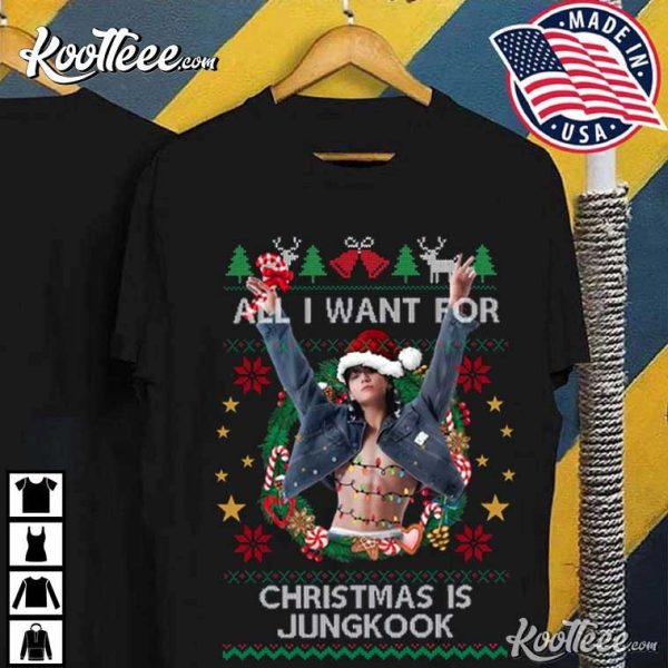 All I Want For Christmas Is Jungkook T-Shirt