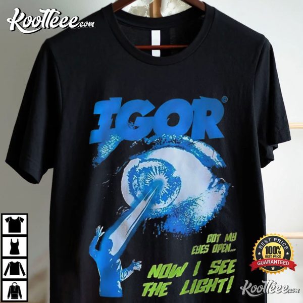 Tyler The Creator Igor Album Now I See The Light Music T-Shirt