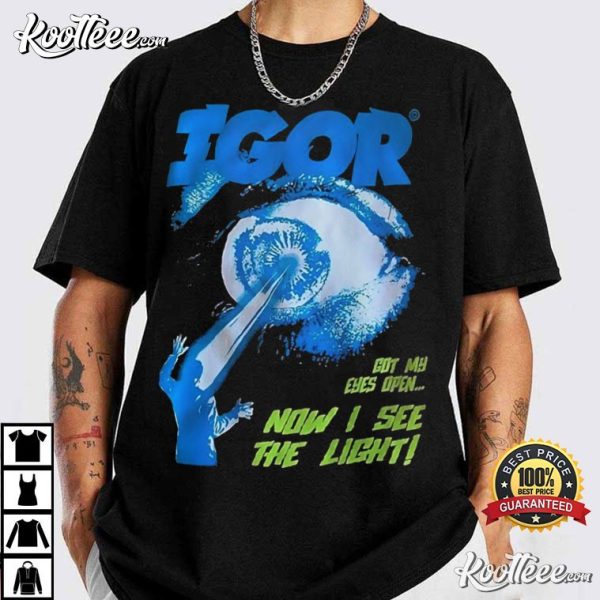 Tyler The Creator Igor Album Now I See The Light Music T-Shirt