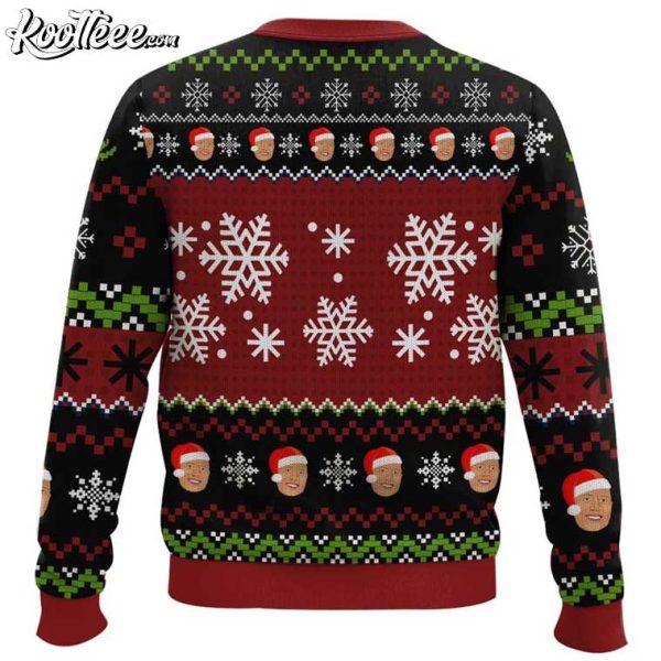 Rock Around The Christmas Tree The Rock Ugly Sweater