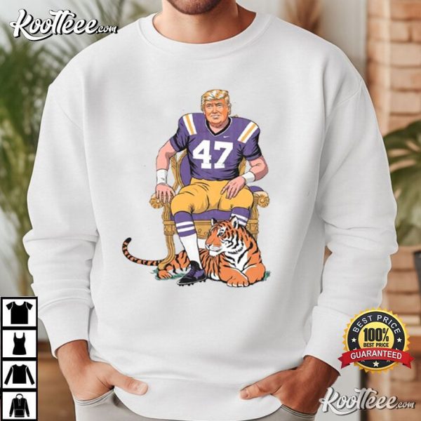 LSU Tigers Donald Trump 47 T-Shirt