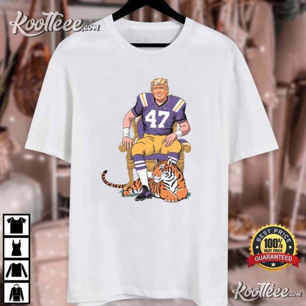 LSU Tigers Donald Trump 47 T-Shirt