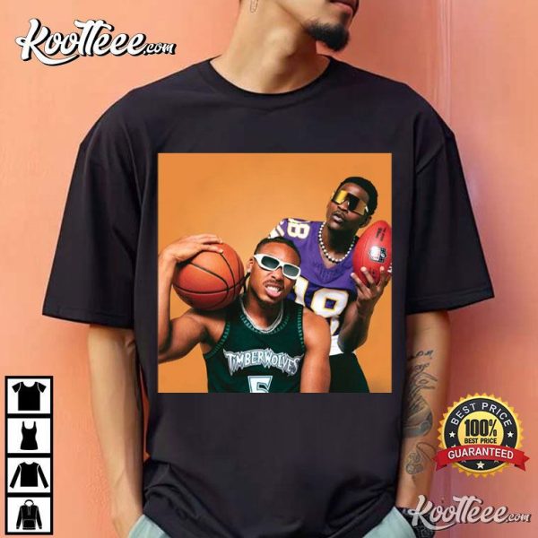 Anthony Edwards Justin Jefferson Ant Jettas T-Shirt