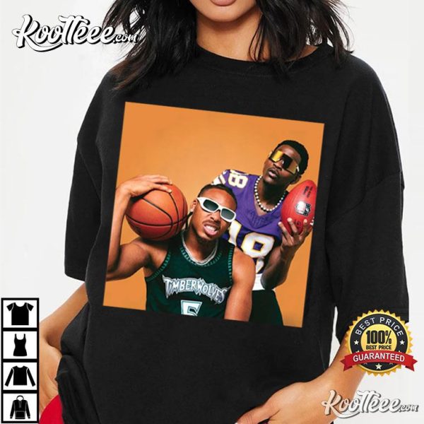 Anthony Edwards Justin Jefferson Ant Jettas T-Shirt