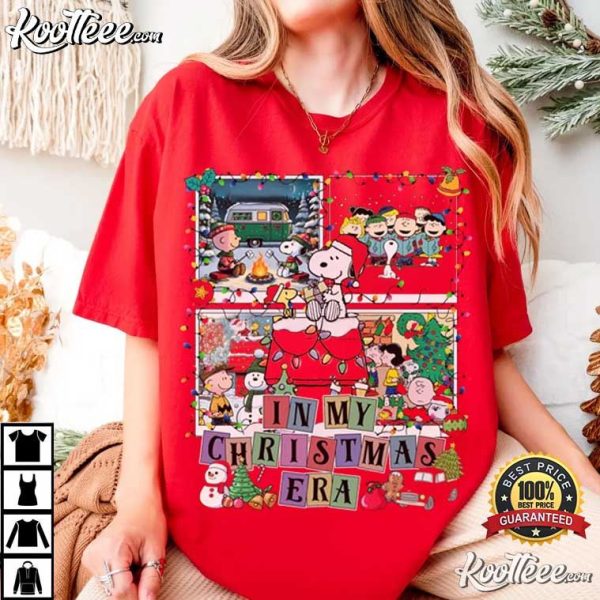 In My Christmas Era Snoopy Peanuts Gang T-Shirt