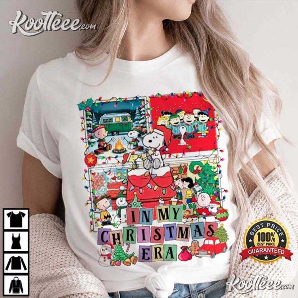 In My Christmas Era Snoopy Peanuts Gang T-Shirt