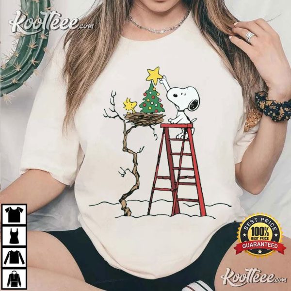 Snoopy And Woodstock Christmas T-Shirt