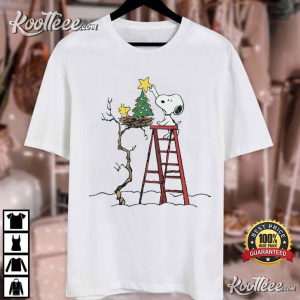 Snoopy And Woodstock Christmas T-Shirt