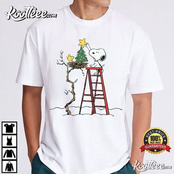 Snoopy And Woodstock Christmas T-Shirt