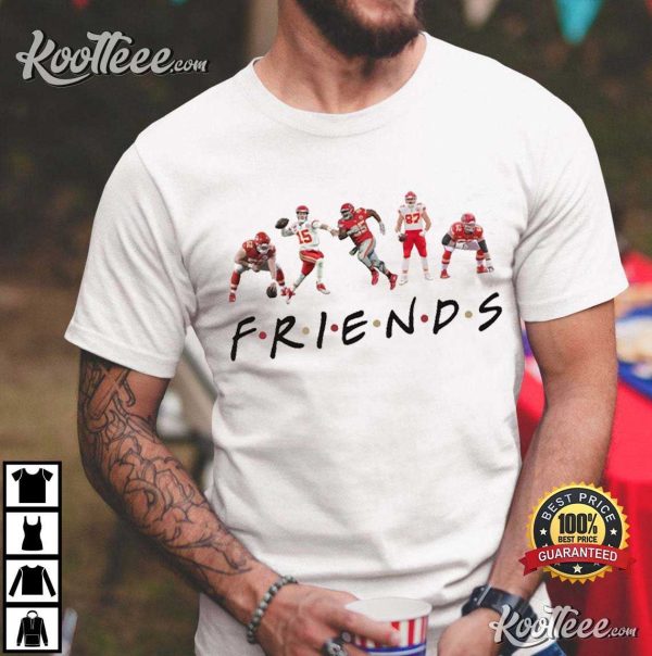 KC Chiefs Friends Gift For Fan T-Shirt