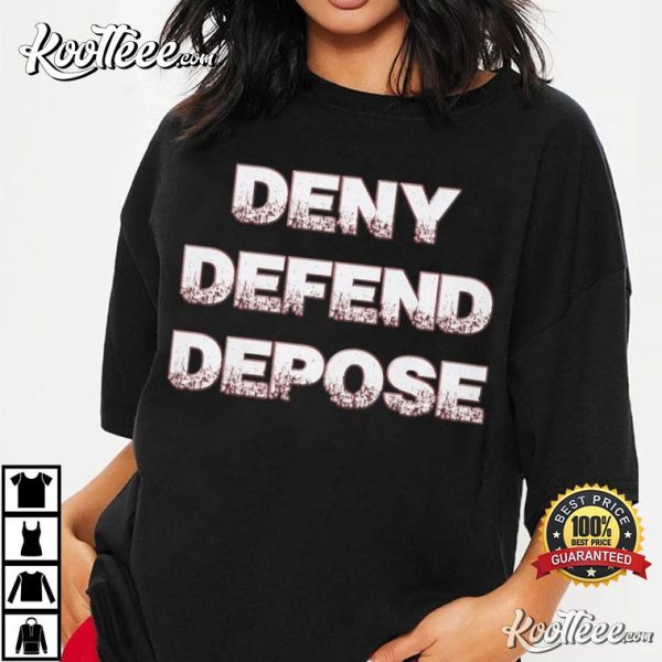 Deny Defend Depose Sons Of Liberty Political T-Shirt