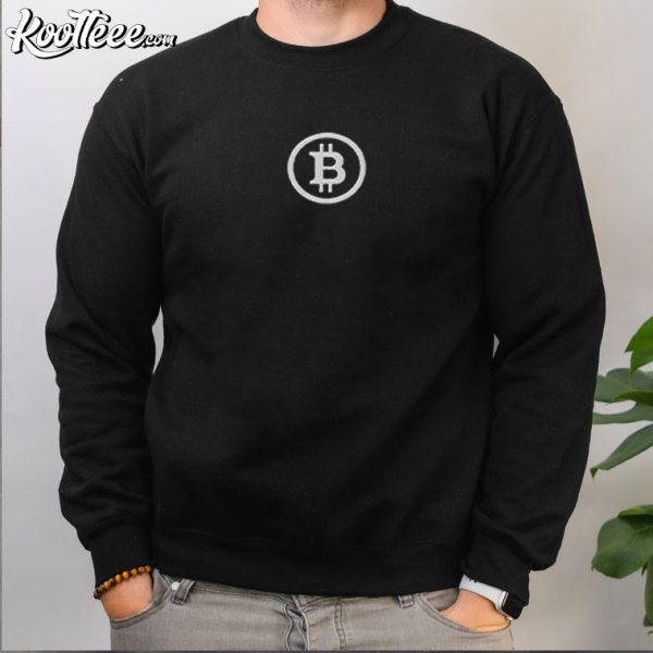 Bitcoin Investor Gift Embroidered Sweatshirt