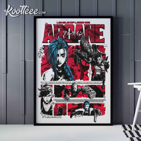 Arcane League Of Legends Wall Art Poster