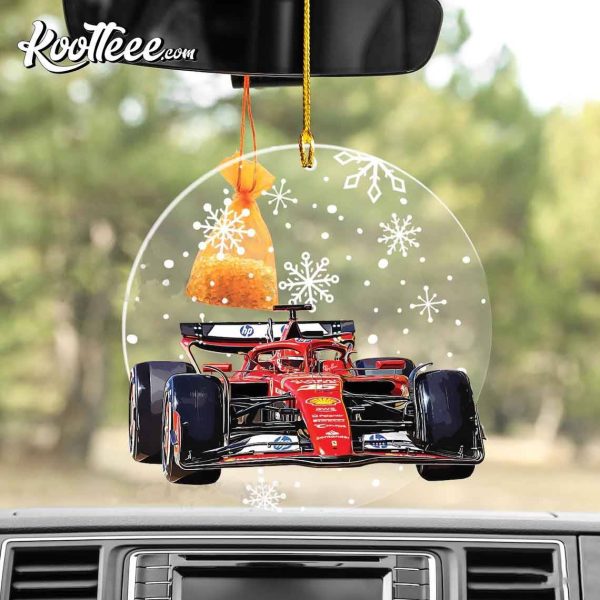 Charles Leclerc F1 Racing Ornament