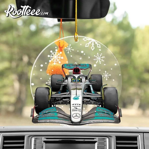 Lewis Hamilton F1 Racing Ornament