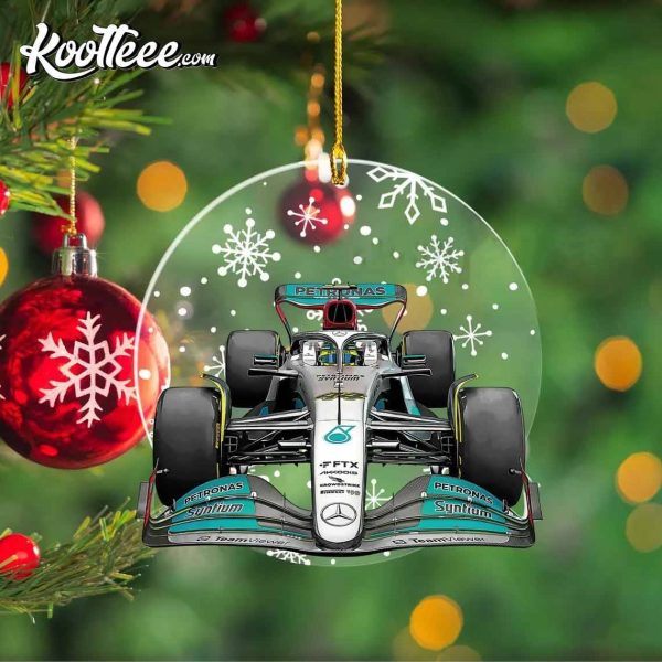 Lewis Hamilton F1 Racing Ornament