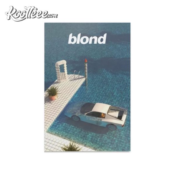 Frank Ocean Blond Retro Poster