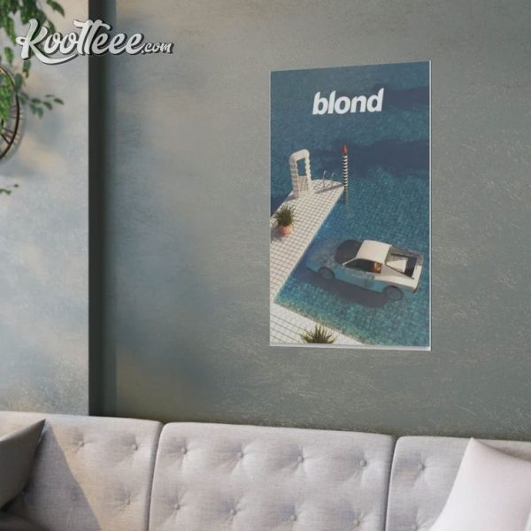 Frank Ocean Blond Retro Poster