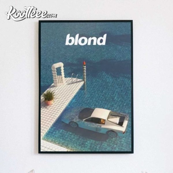 Frank Ocean Blond Retro Poster