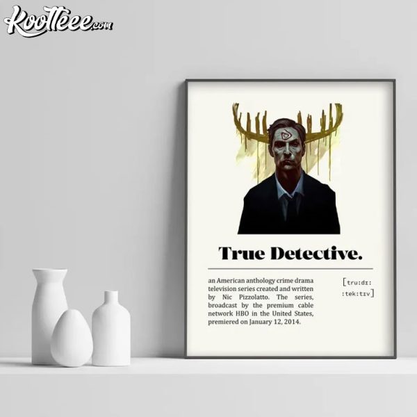 True Detective Nic Pizzolatto TV Series Poster