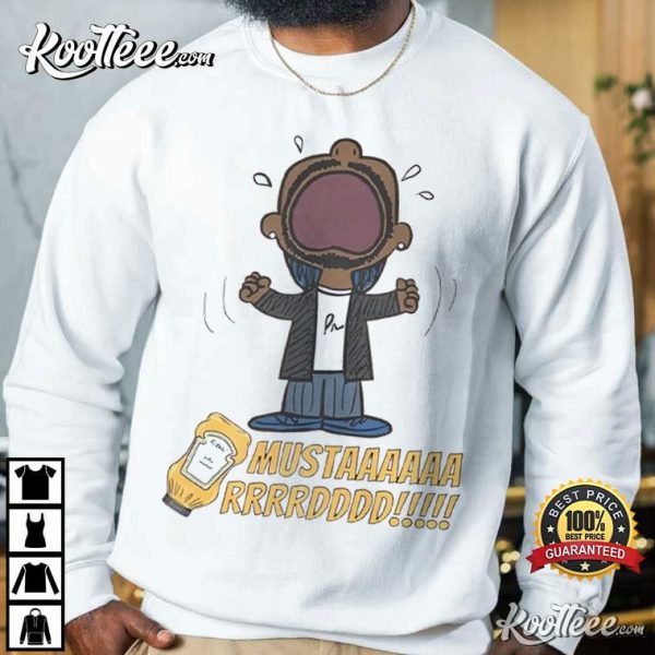 Kendrick Lamar Mustard Funny Meme T-Shirt