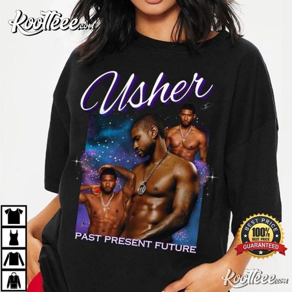 Usher Past Present Future Tour Gift T-Shirt