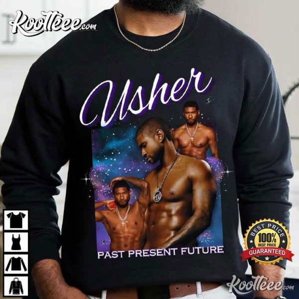 Usher Past Present Future Tour Gift T-Shirt