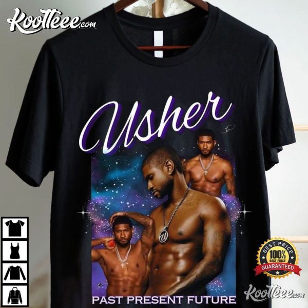 Usher Past Present Future Tour Gift T-Shirt