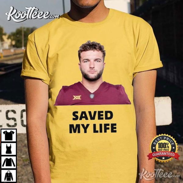 Cam Skattebo Saved My Life T-Shirt