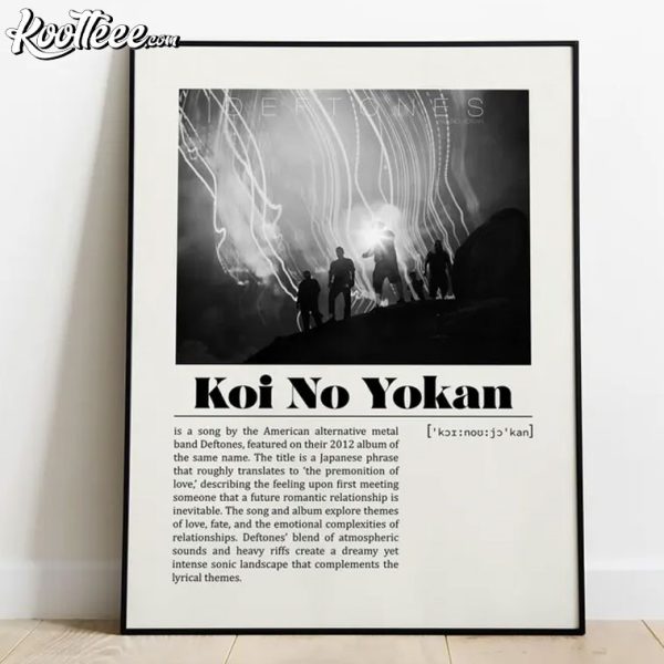 Deftones Koi No Yokan Music Poster