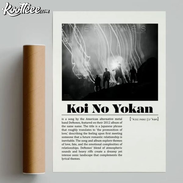 Deftones Koi No Yokan Music Poster