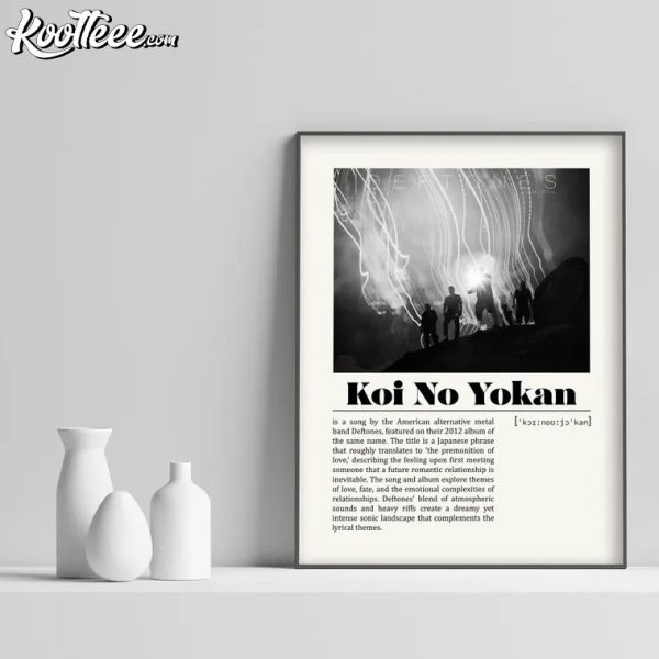 Deftones Koi No Yokan Music Poster