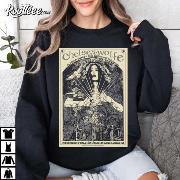 Chelsea Wolfe Santa Cruz CA 2024 Poster T-Shirt