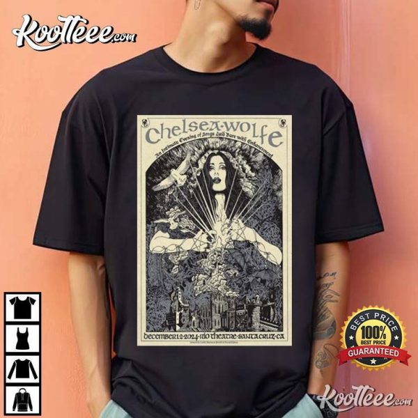 Chelsea Wolfe Santa Cruz CA 2024 Poster T-Shirt