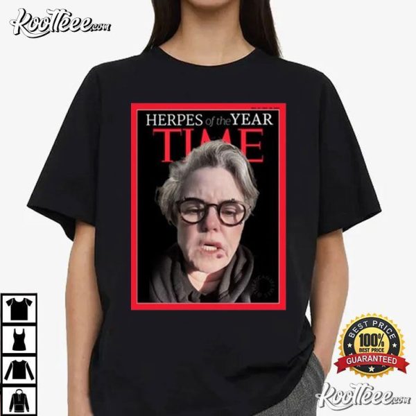 Rosie ODonnell Herpes Of The Year Time T-Shirt