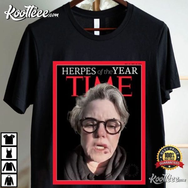 Rosie ODonnell Herpes Of The Year Time T-Shirt