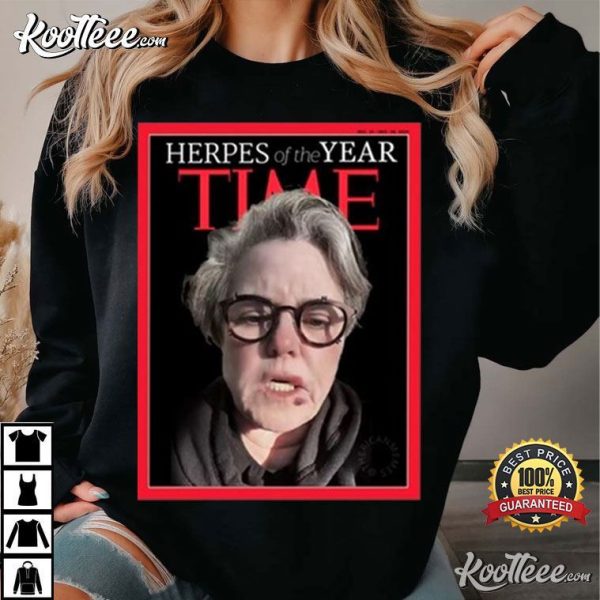 Rosie ODonnell Herpes Of The Year Time T-Shirt