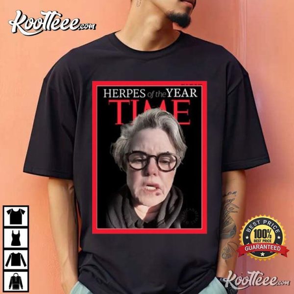 Rosie ODonnell Herpes Of The Year Time T-Shirt