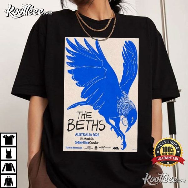 The Beths Sydney Aus Mar 28 2025 Poster T-Shirt