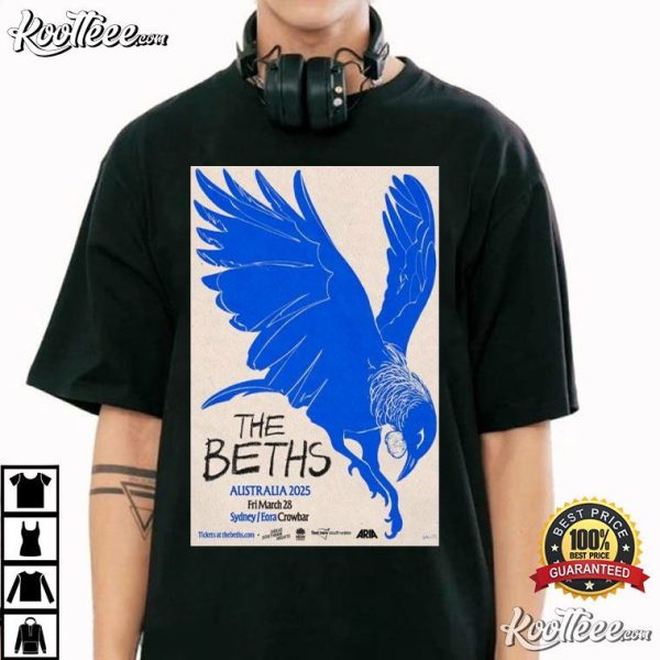 The Beths Sydney Aus Mar 28 2025 Poster T-Shirt