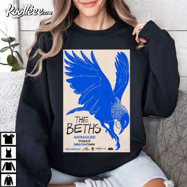 The Beths Sydney Aus Mar 28 2025 Poster T-Shirt