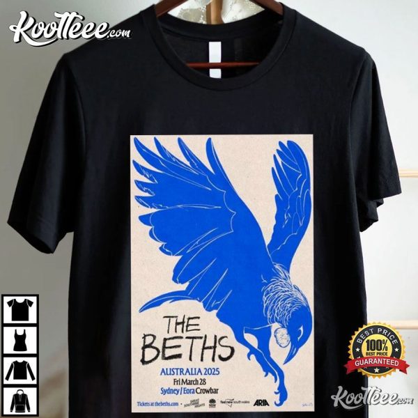 The Beths Sydney Aus Mar 28 2025 Poster T-Shirt